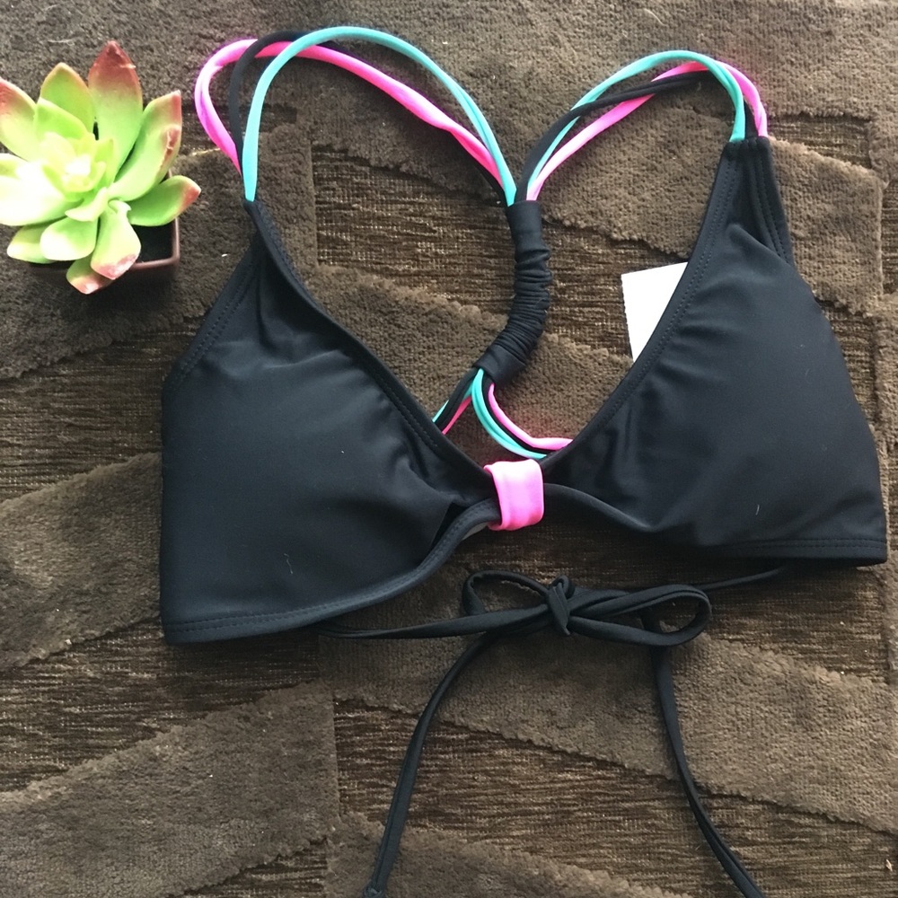 Multicolor Bikini Top
